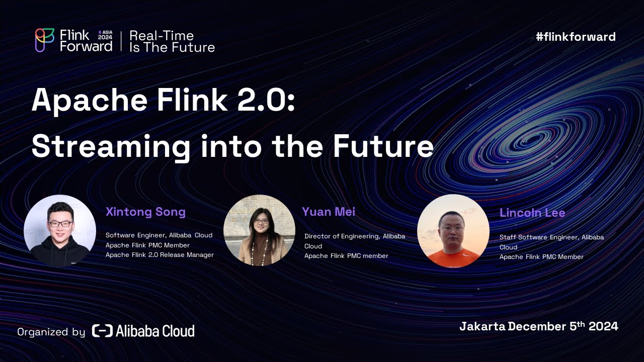 Flink Forward Jakarta 2024: Apache Flink 2.0: Streaming into the future
