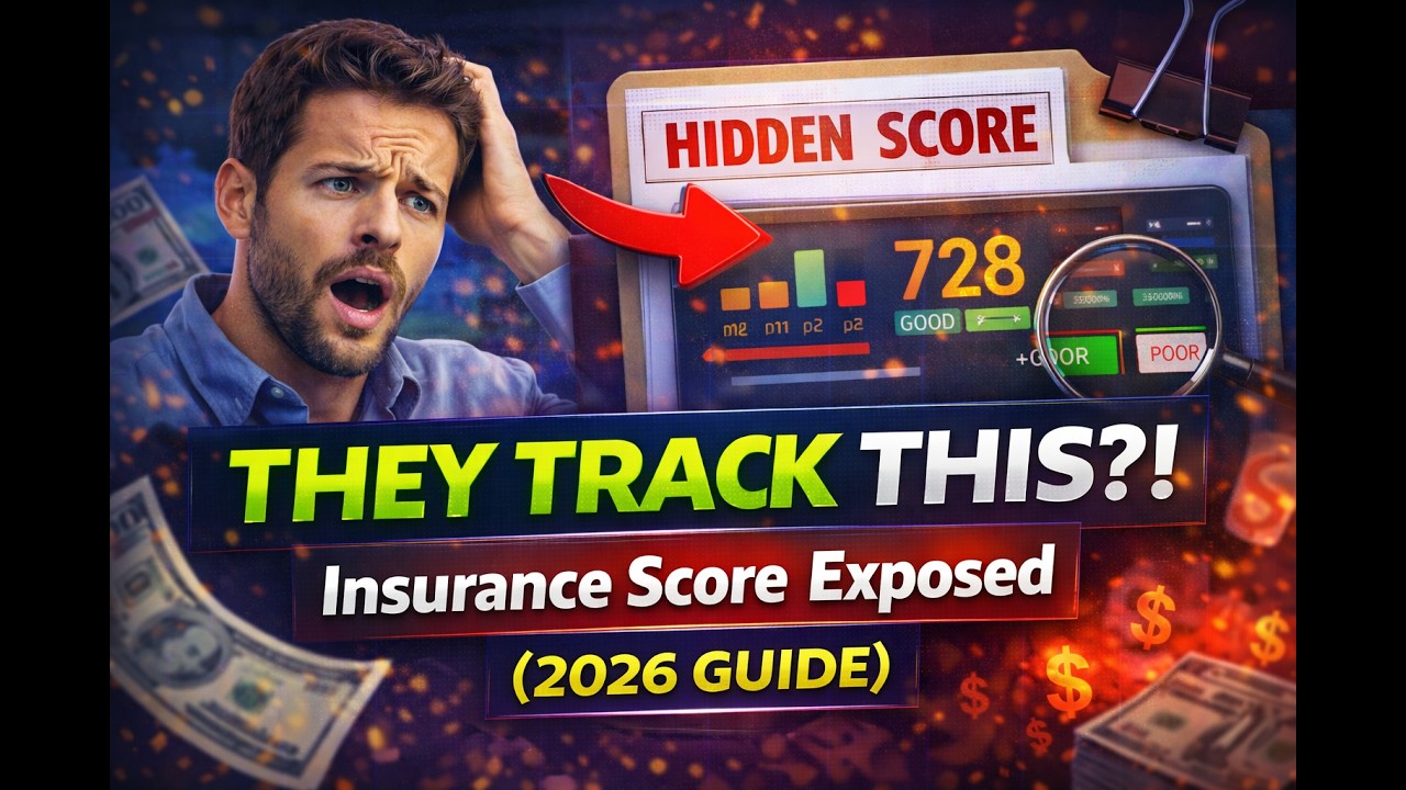 They Track This?! The Hidden Insurance Score Raising Your Premium (2026 Guide)