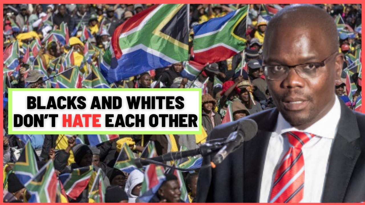 Mashele DESTROYS Myth That Blacks & Whites Hate Each Other
