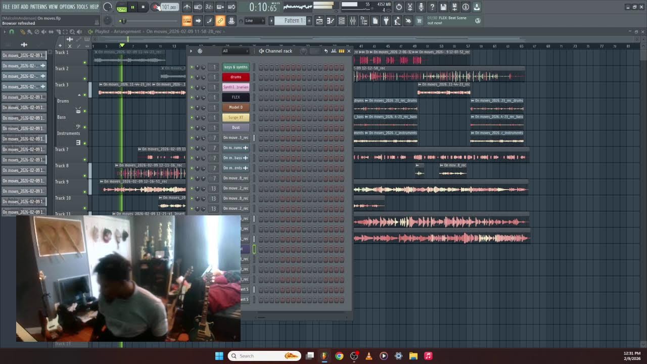 making music