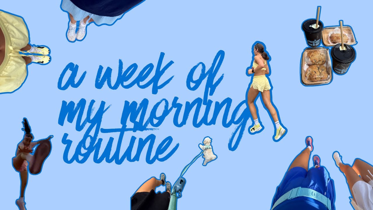 a week of my morning routine: mara training, working full time, chasing the sunrise