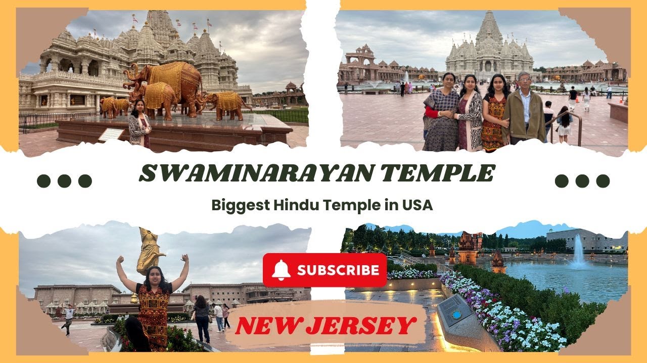 Swaminarayan Akshardham Temple | New Jersey I TravelFreak Videos