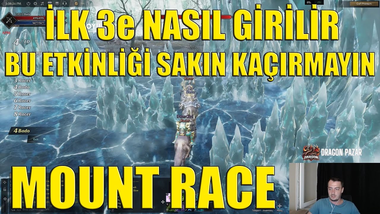 Asla Kaçırmayın | Rise Online Mount Race | Taktikler ve Daha Fazlası