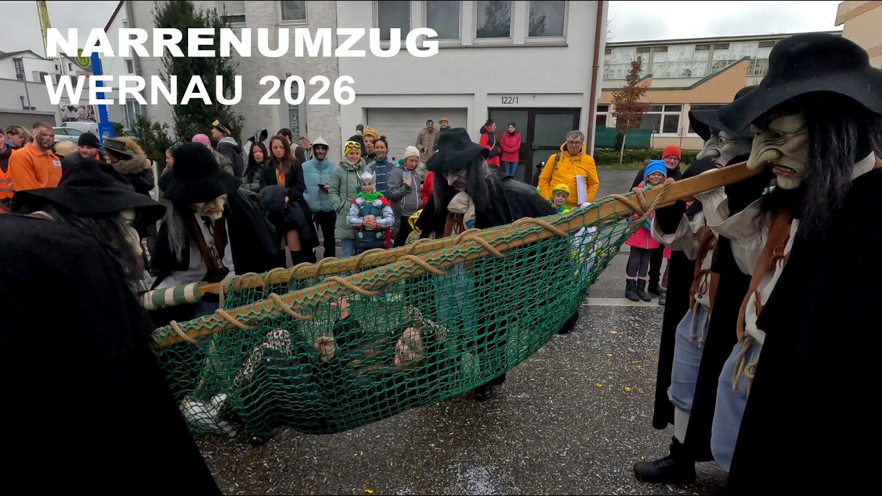 2026 #Wernau #Fasnetsumzug #Narrenumzug | schwäbisch-alemannische Fastnacht | Baden-Württemberg