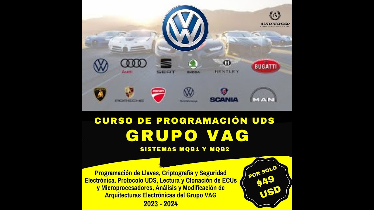 Curso Programación Grupo Volkswagen UDS Sistemas MQB1 y MQB2 (Preview)