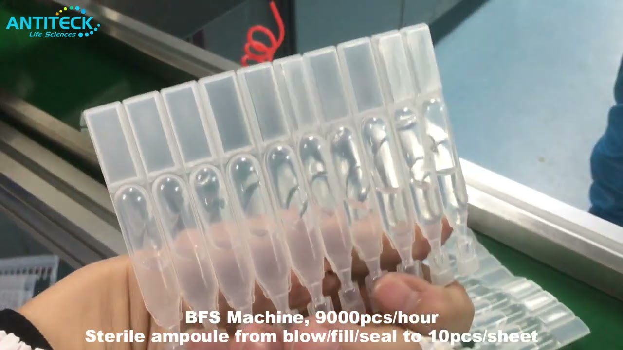 BFS Machine For Sterile Ampoule Large Scale Production - BFS Filling Machine For Plastic Ampoule