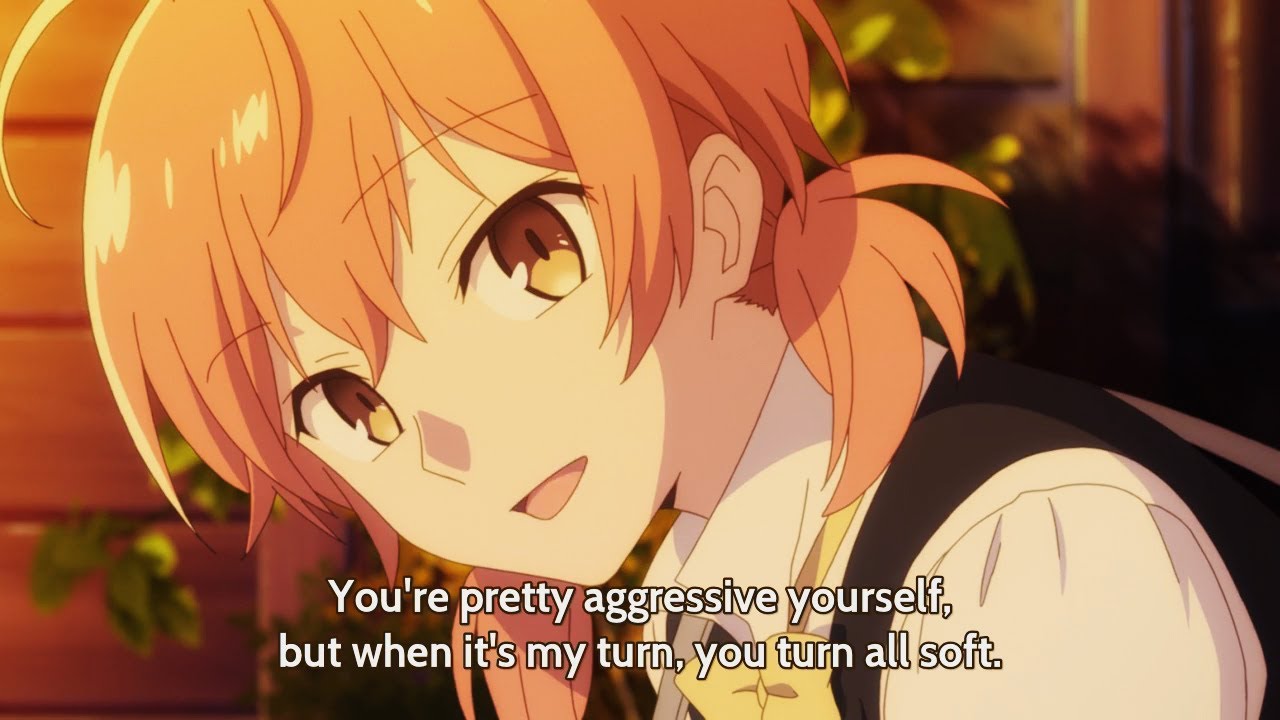 She is so Cute when Embarrassed 💕 Yuri Anime Scene !