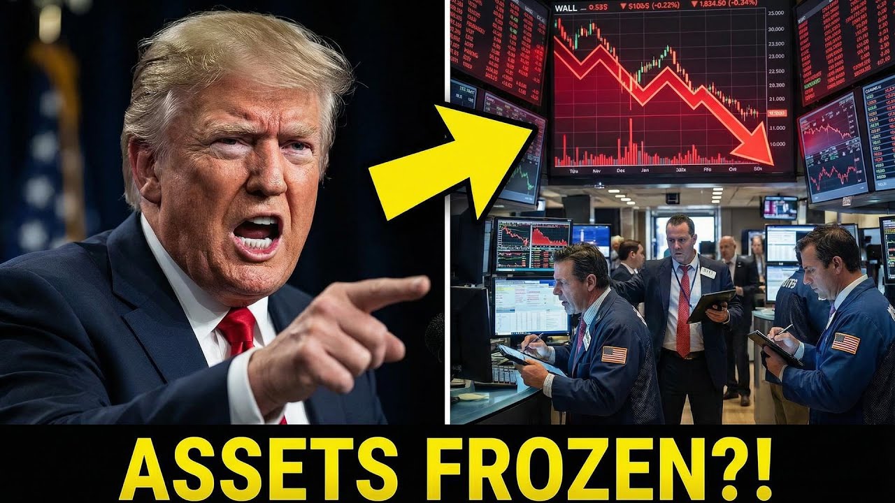 Trump LOSES IT as Wall Street FREEZES ASSETS