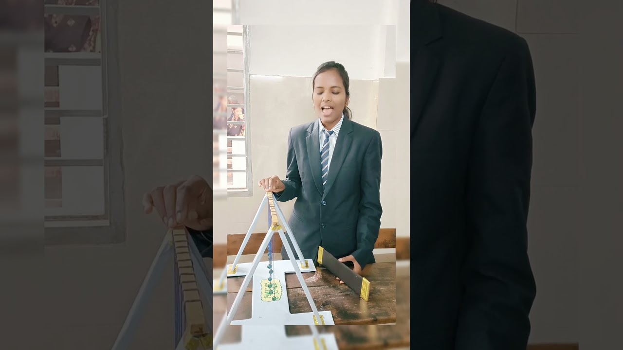 Pendulum wave physic #physics #pendulum #shm #waves #wave #viral #school #project #doctor #pendulums
