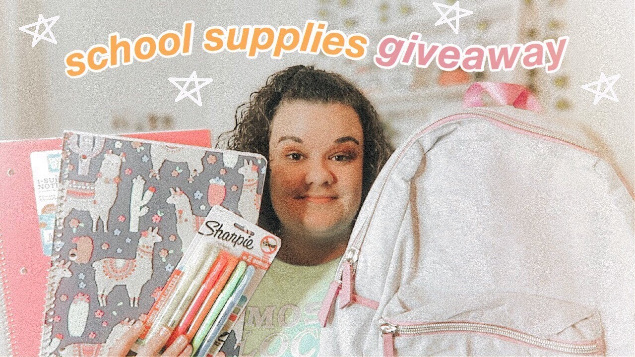 HUGE Back To School Supplies Giveaway 2019! (Aesthetic)