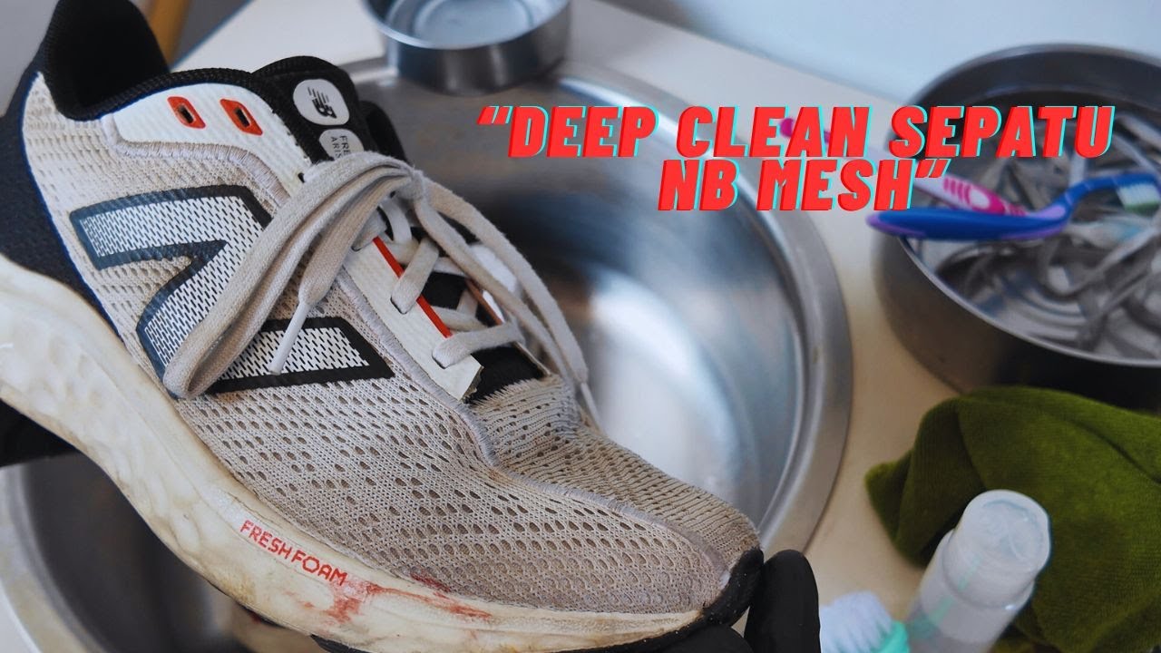 Teknik Deep Clean Mesh New Balance — Full Step.