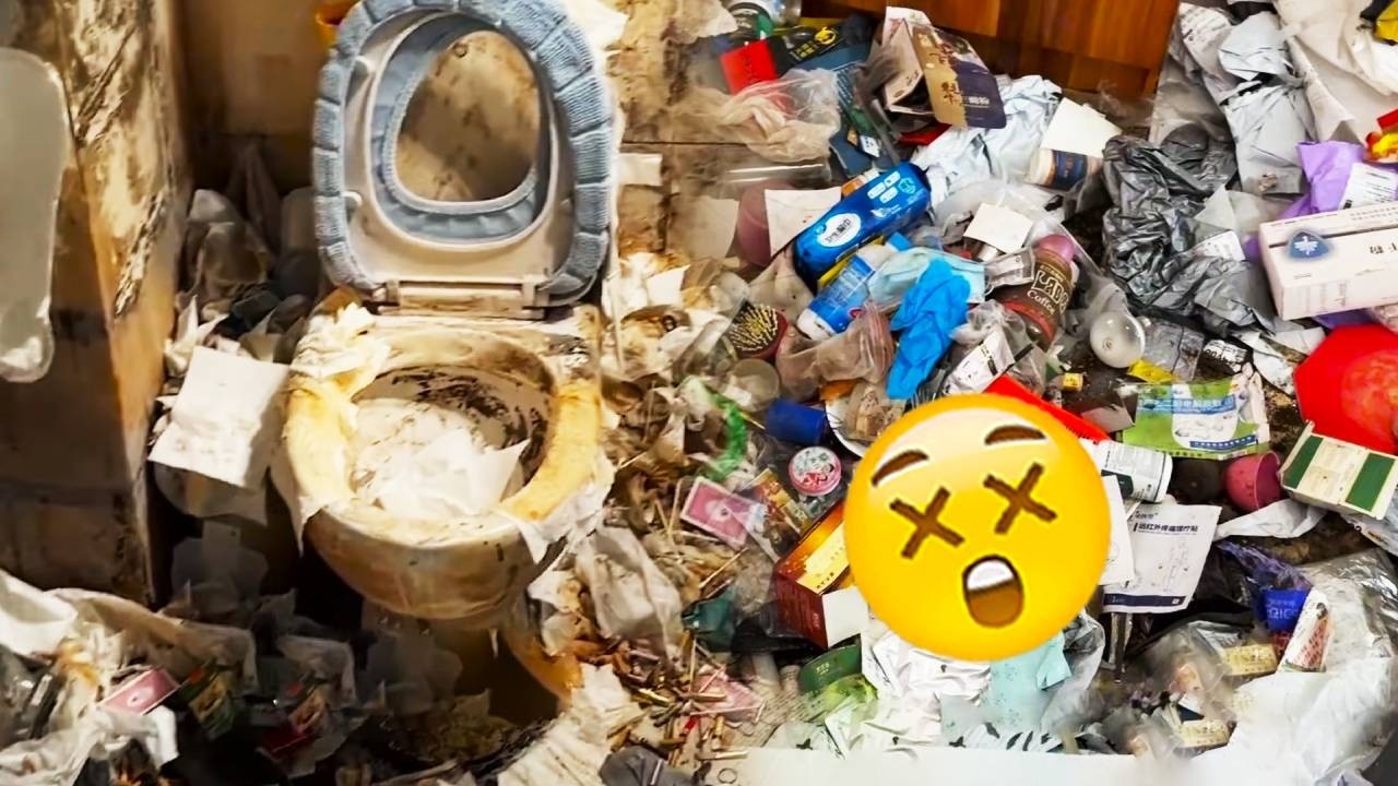 😭A beautiful woman living in a room like this!