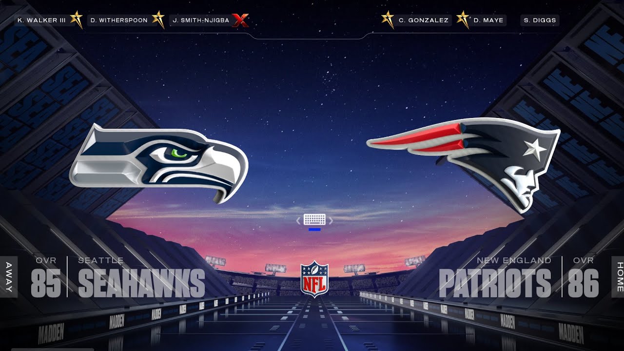 🏈 𝗠𝗮𝗱𝗱𝗲𝗻 𝗡𝗙𝗟 𝟮𝟲 - 𝗔𝗠𝗘𝗥𝗜𝗖𝗔𝗡 𝗙𝗢𝗢𝗧𝗕𝗔𝗟𝗟 𝗖𝗢𝗡𝗙𝗘𝗥𝗘𝗡𝗖𝗘 - 🇺🇸 𝗦𝗲𝗮𝘁𝘁𝗹𝗲 𝗦𝗲𝗮𝗵𝗮𝘄𝗸𝘀 🇺🇸 ❌ 🇺🇸 𝗡𝗲𝘄 𝗘𝗻𝗴𝗹𝗮𝗻𝗱 𝗣𝗮𝘁𝗿𝗶𝗼𝘁𝘀 🇺🇸