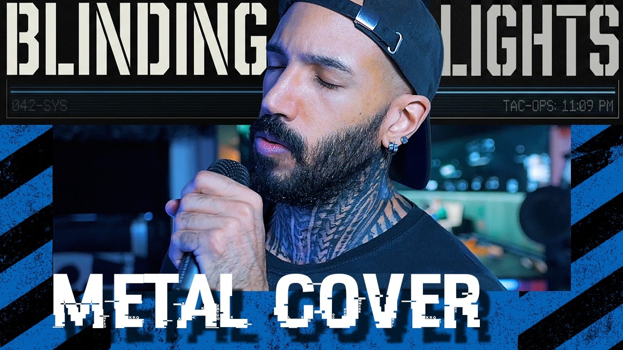 Blinding Lights (The Weeknd) // Metal Cover by Vincent Moretto
