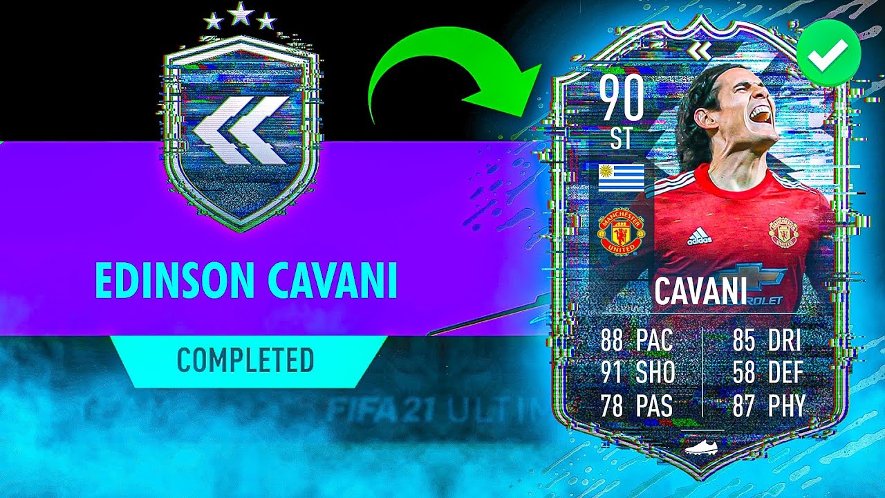 90 'FLASHBACK' CAVANI SBC CHEAPEST SOLUTION - #FIFA21 90 Edinson Cavani Flashabck SBC Cheapest Way
