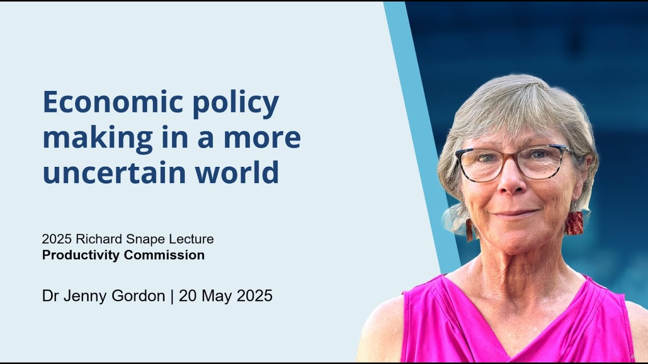 Richard Snape lecture 2025: Dr Jenny Gordon