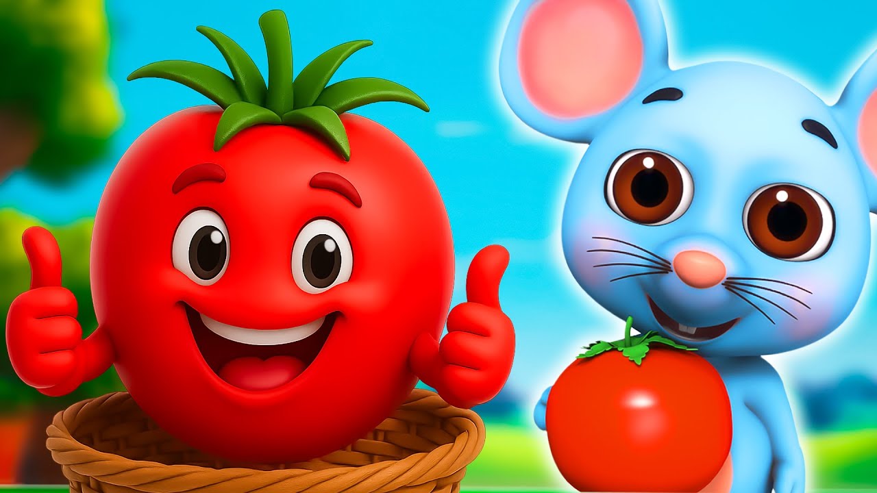 Aha Takkali tamil new rhyme | ஆஹா தக்காளி- Aha Tamatar  - Jugnu Kids Tamil Nursery Rhymes
