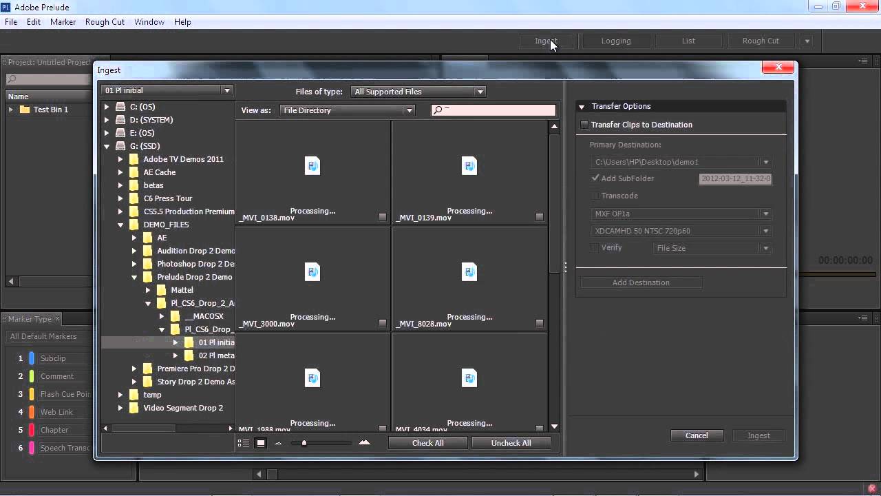 How to Ingest and Log with Prelude CS6