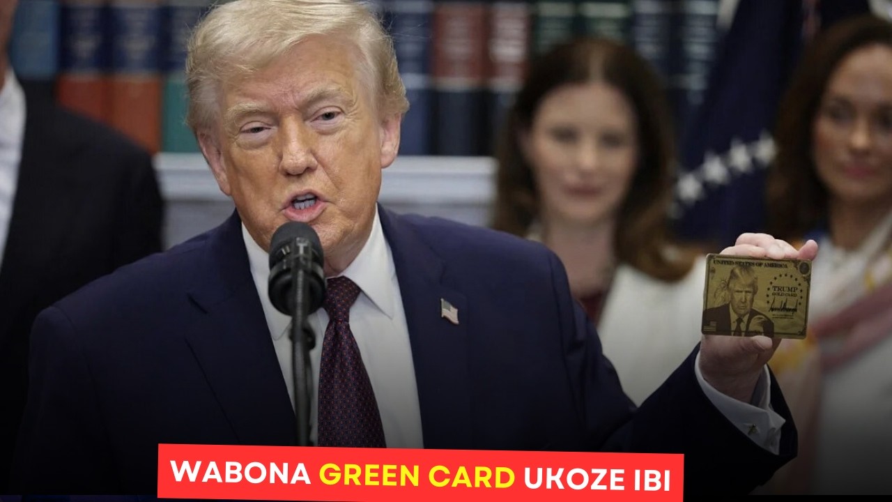 IBINTU 3 BISHYA BYASHYIZWE MURI GREEN CARD