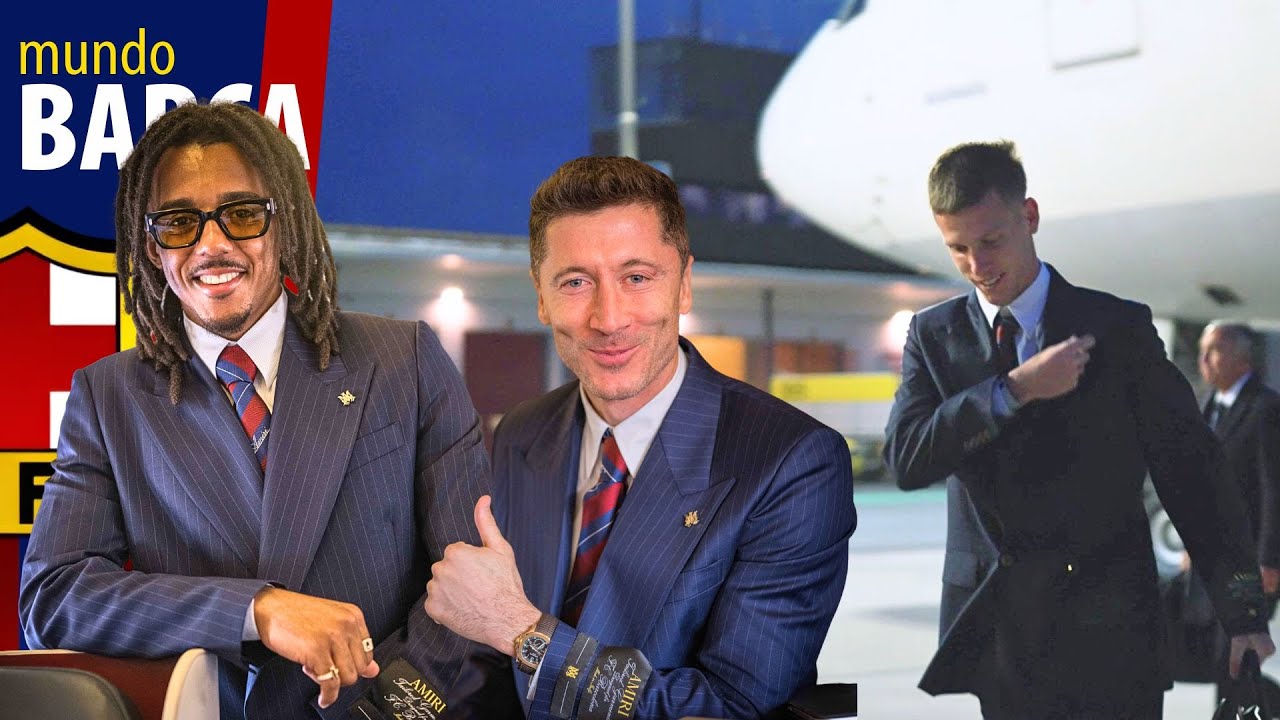 🔵 Asi fue el ELEGANTE viaje del BARÇA a Brujas: nuevo look para una nueva era