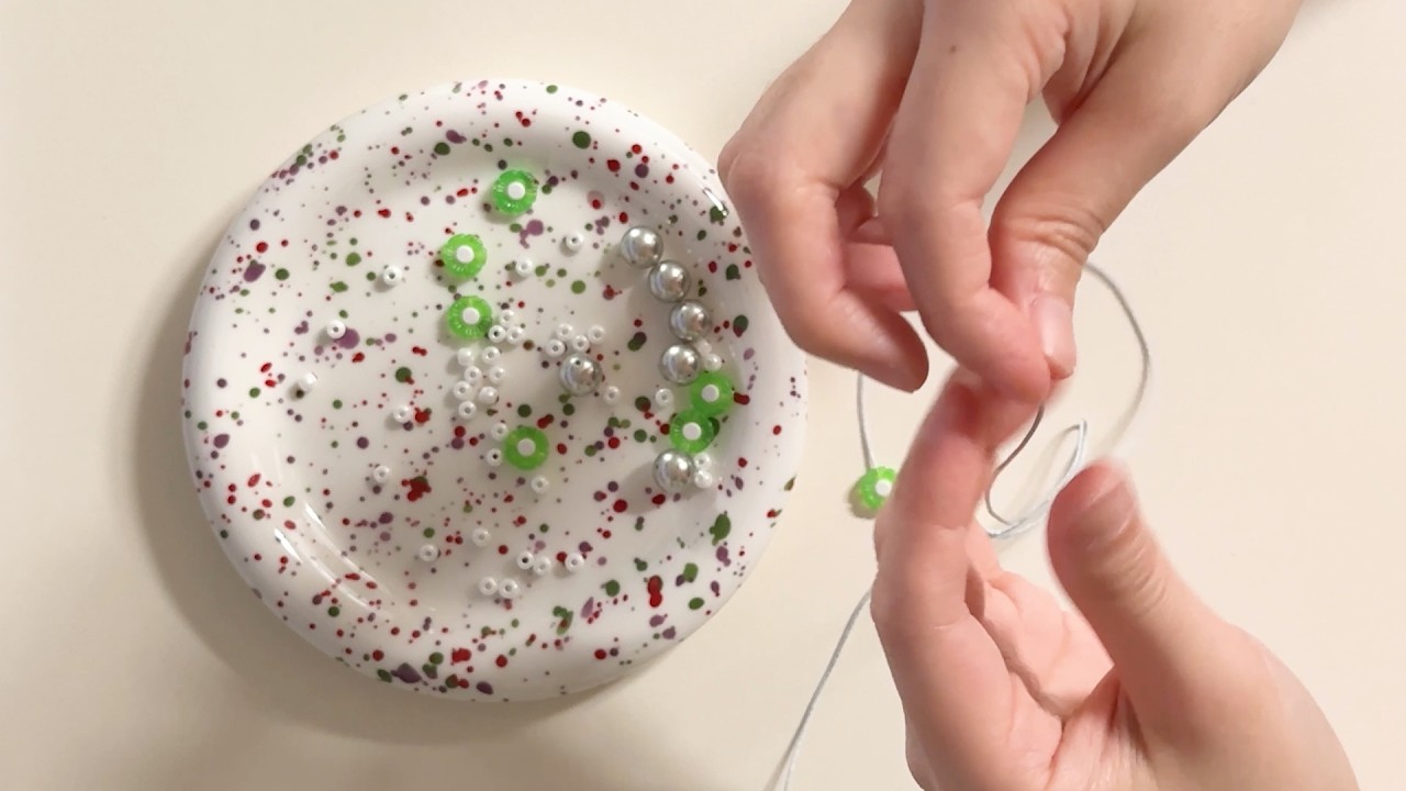 Bead strap making | handmade | Mar. v2