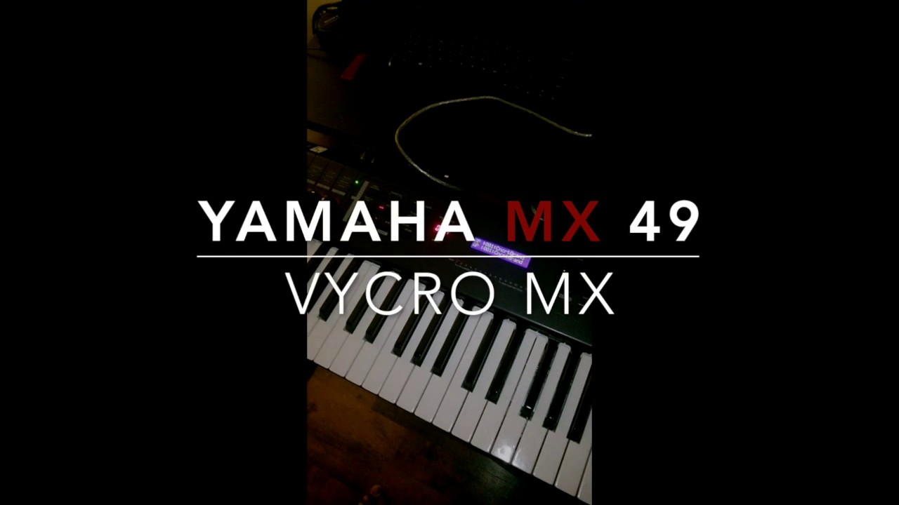 Yamaha mx49 | Layering & Creating a Patch (No MainStage)Storing performance in description
