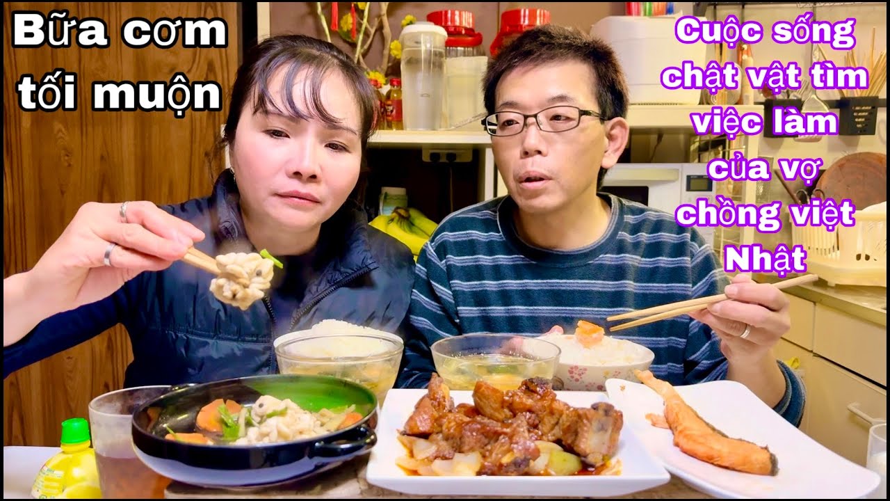 Trãi lòng của em về những câu chuyện bị phản ảnh và bữa cơm tối muộn của hai vợ chồng Nhật việt
