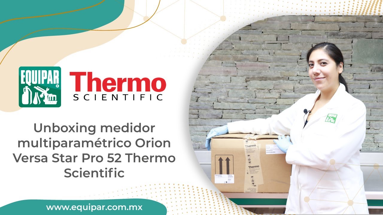 Unboxing medidor multiparamétrico Orion Versa Star Pro 52 Thermo Scientific