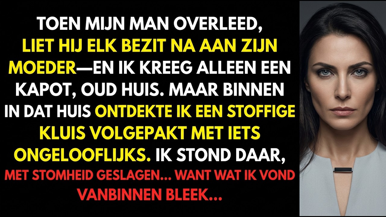 Mijn man gaf alles aan zijn moeder—de kluis veranderde alles…