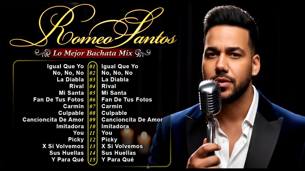 ROMEO SANTOS INSPIRED BACHATA ROMANTICOS ESPECIALES LO MEJOR PLAYLIST EXITOS ALBUM 2026 MIX