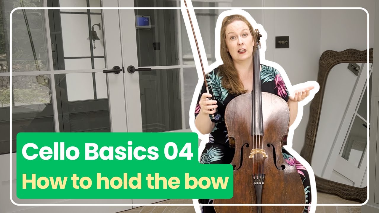 Cello Basics 04: How to Hold the Bow | Ailbhe McDonagh