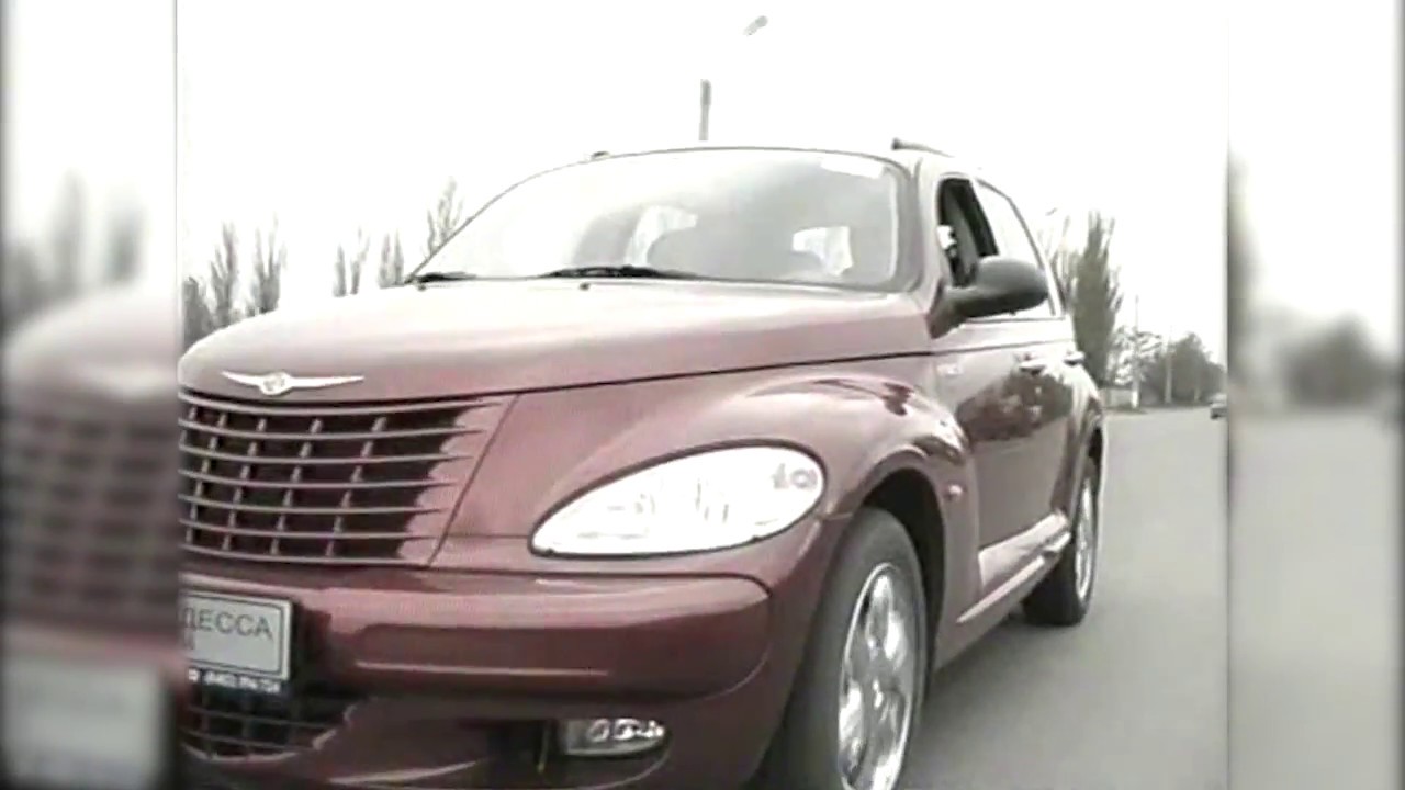Тест Драйв CHRYSLER PT Cruiser 2004 Зеленый фургон