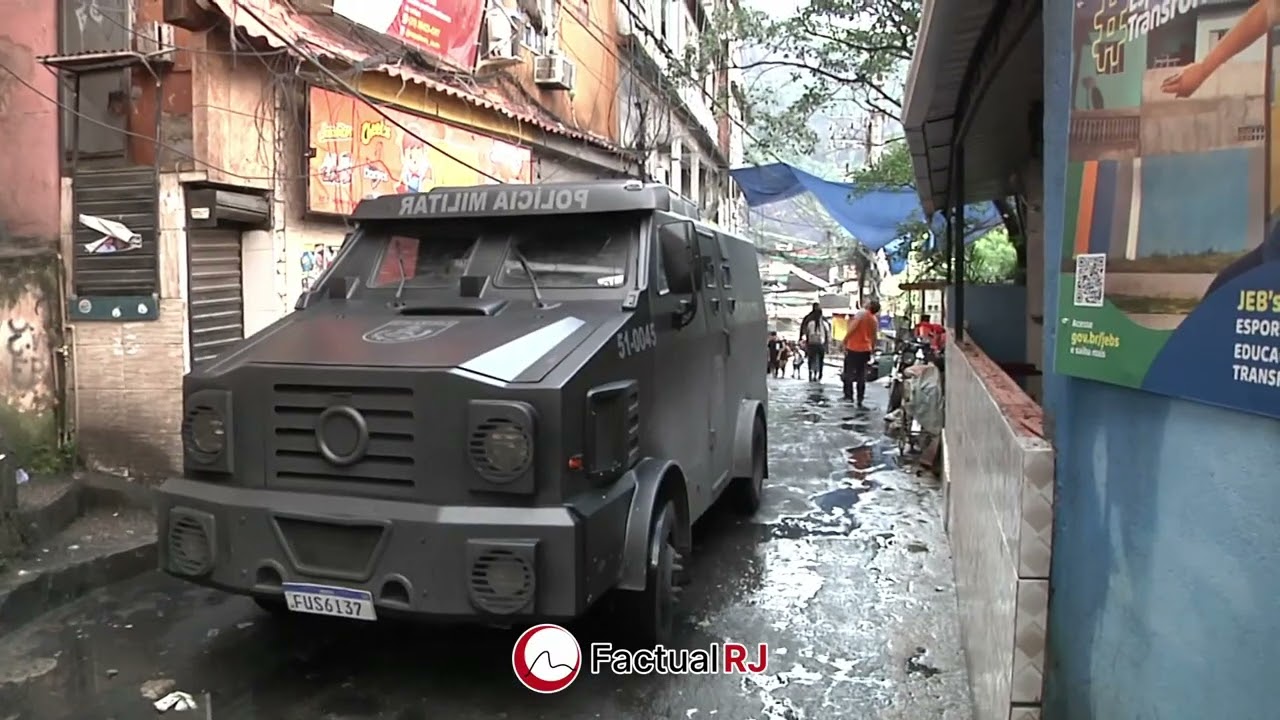 Policiais da COE realizaram operação na Comunidade da Rocinha