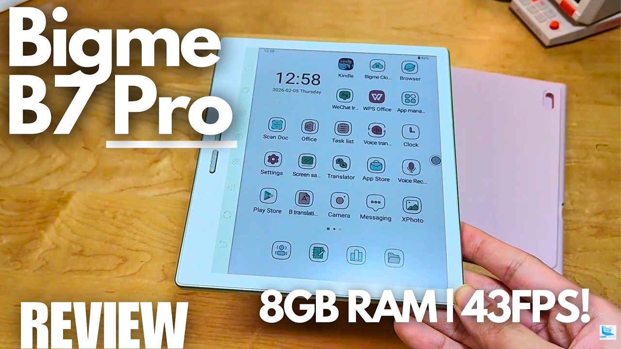 REVIEW: Bigme B7 Pro | Fastest 7'' Color ePaper Tablet with Stylus Pen? (Android E-Ink eReader)