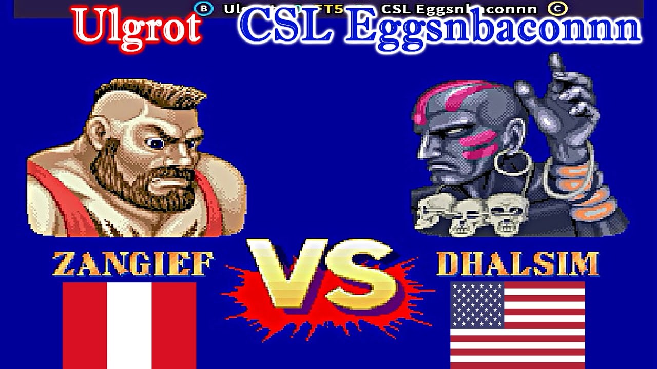 Street Fighter II': Champion Edition - Ulgrot vs CSL Eggsnbaconnn FT5