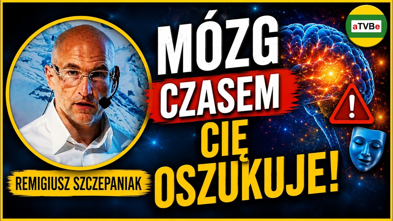 Tw&oacute;j m&oacute;zg sabotuje Cię każdego dnia | Remigiusz Szczepaniak | aTVBe