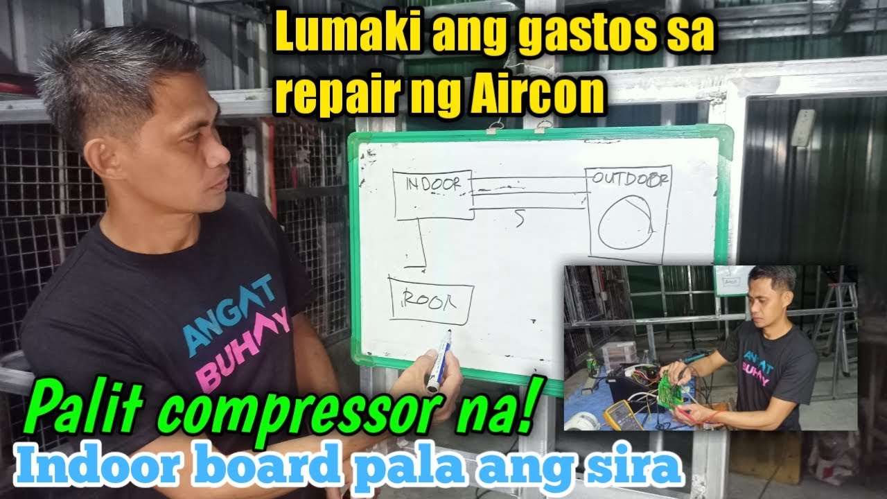 PAANO MALAMAN ANG SIRA NG AIRCON KUNG WALANG ERROR NA LUMALABAS?