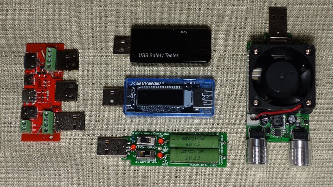 USB тестеры, электронная нагрузка и тестировочная плата. Как тестировать кабели USB правильно