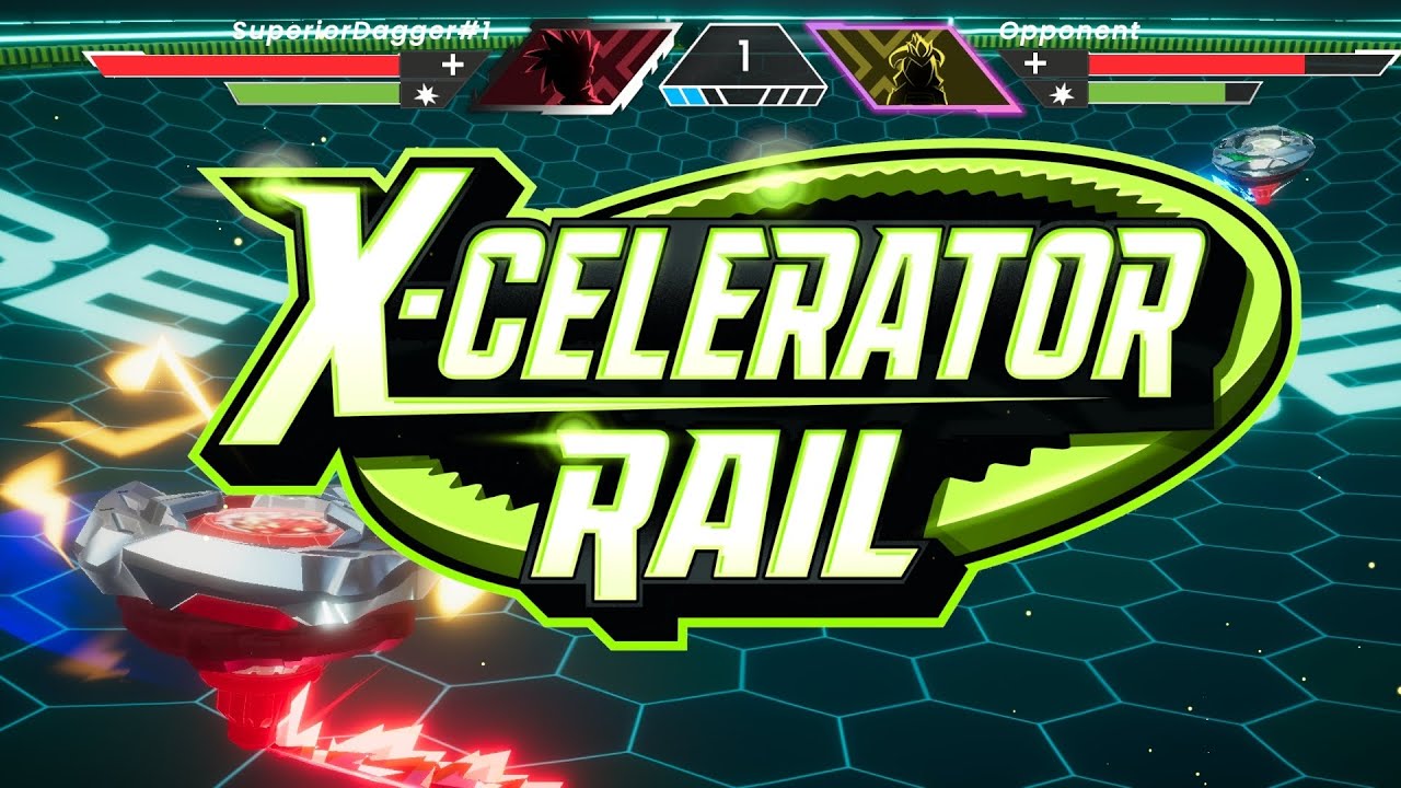 X-Celerator Rail!? | Beyblade X App Battle Gameplay