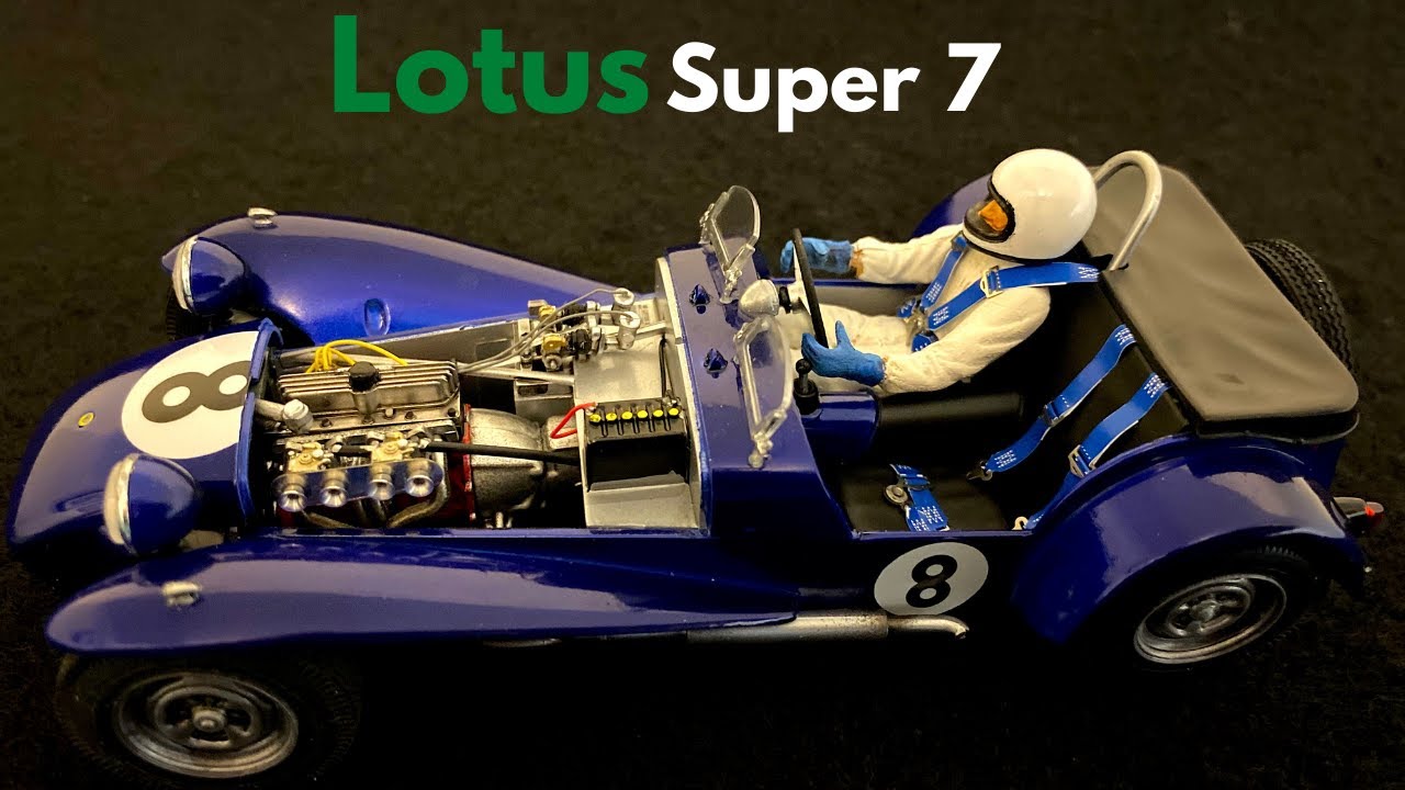 Building a Scale Model: Lotus Super 7 Tamiya 1/24