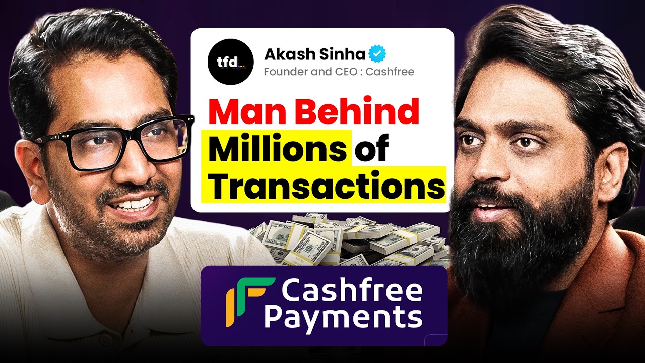 How to Build a Profitable Startup in India | Cashfree Payment Gateway Founder Akash Sinha | TFD