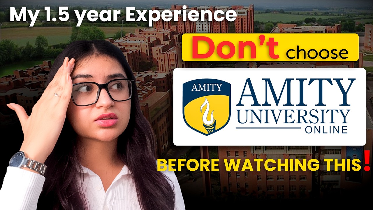 My 1.5 Year Honest Review with Amity Online | Was it the right decision? #amityuniversityonline