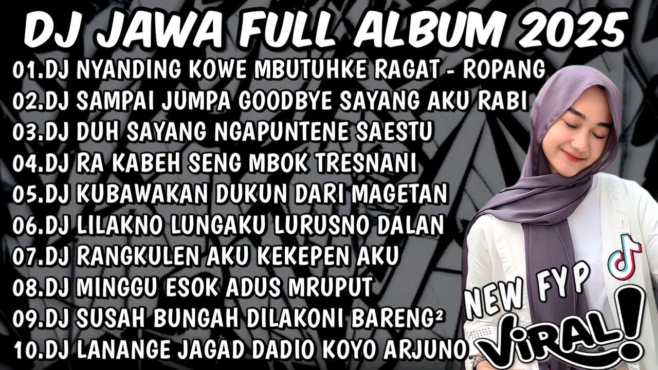 DJ JAWA FULL ALBUM VIRAL TIKTOK TERBARU 2025🎶DJ TAMU UNDANGAN X KIRANG X SABAR SADEWOK X LAMUNAN 🎶