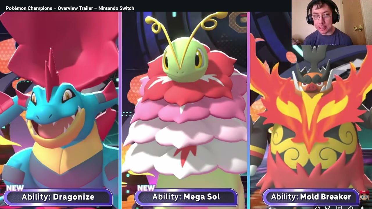 Reaction to the pokemon champions trailer
