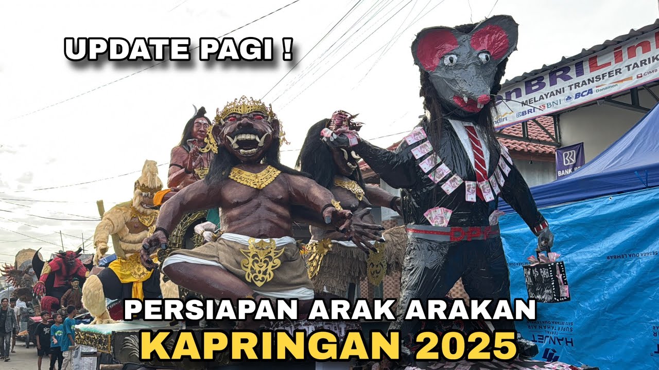 Persiapan Arak arakan KAPRINGAN 2025 ❗ Unjungan Mbah Buyut JAKA DOLOG Desa Kapringan Indramayu