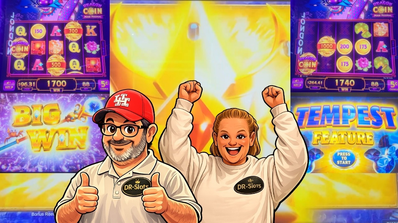 Dragon Coins Slot Stunning Wins, Legends of the Deep Huge Bonus at Winstar Casino!