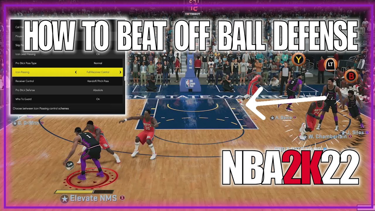 How To Beat OffBall Defense Using Full Receiver Control passing