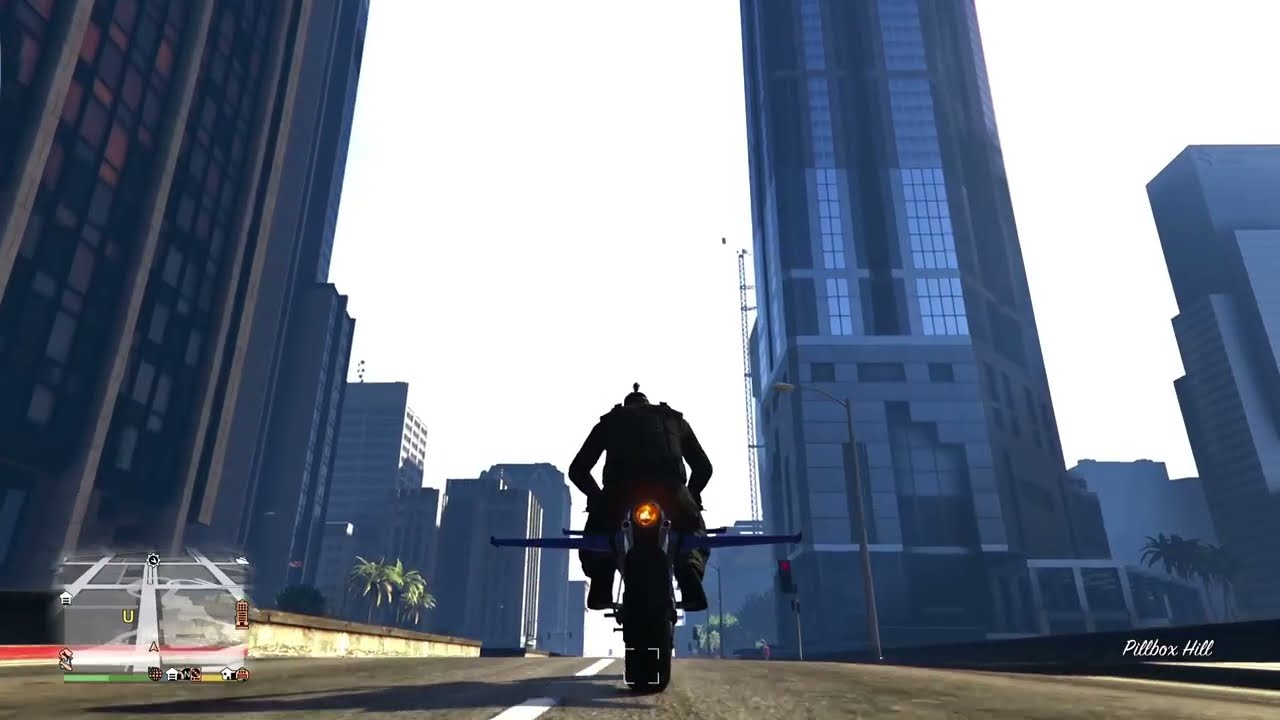 GTA Online MK1 on top of Maze Tower. Possible intro for channel? 