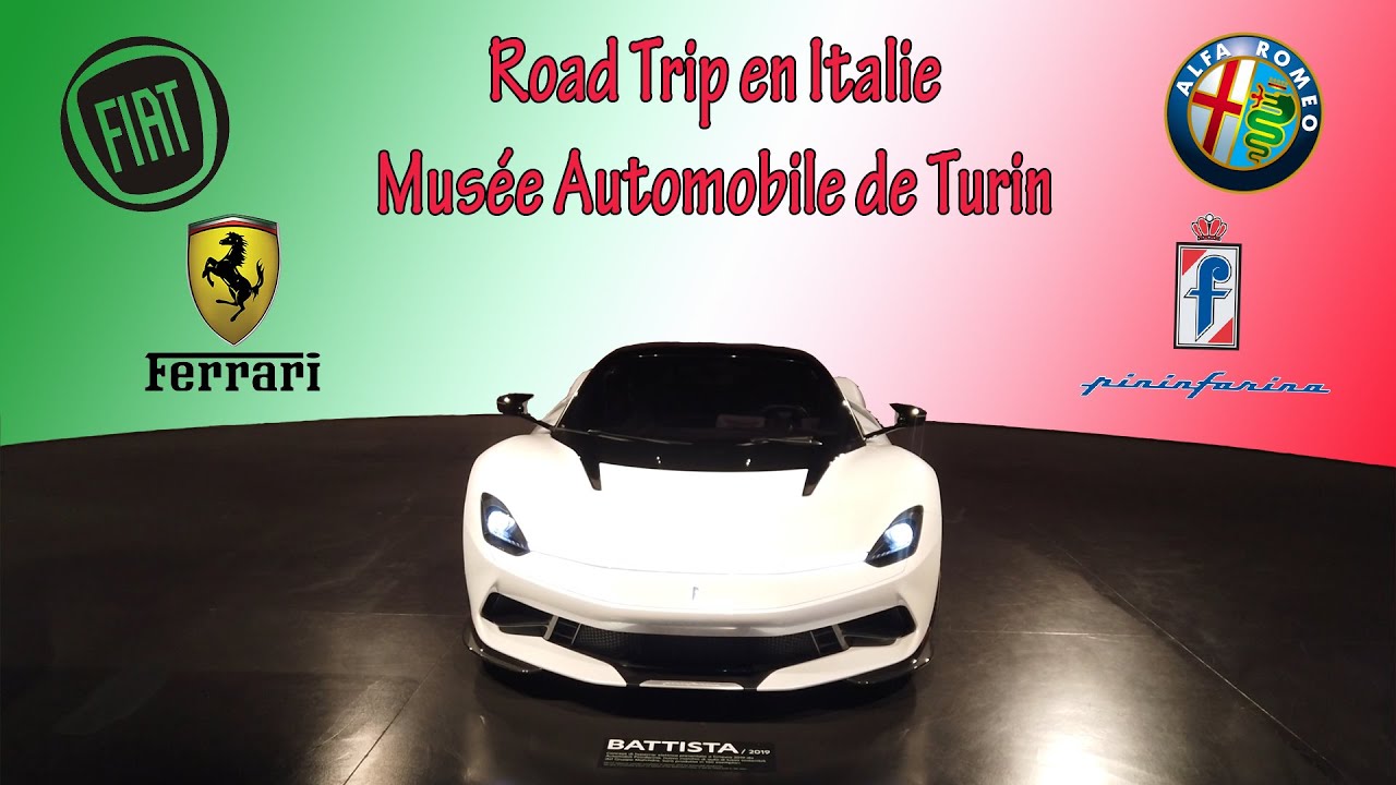 Musée de l'Automobile de Turin - Road trip en Italie - Episode 4/? #Pininfarina