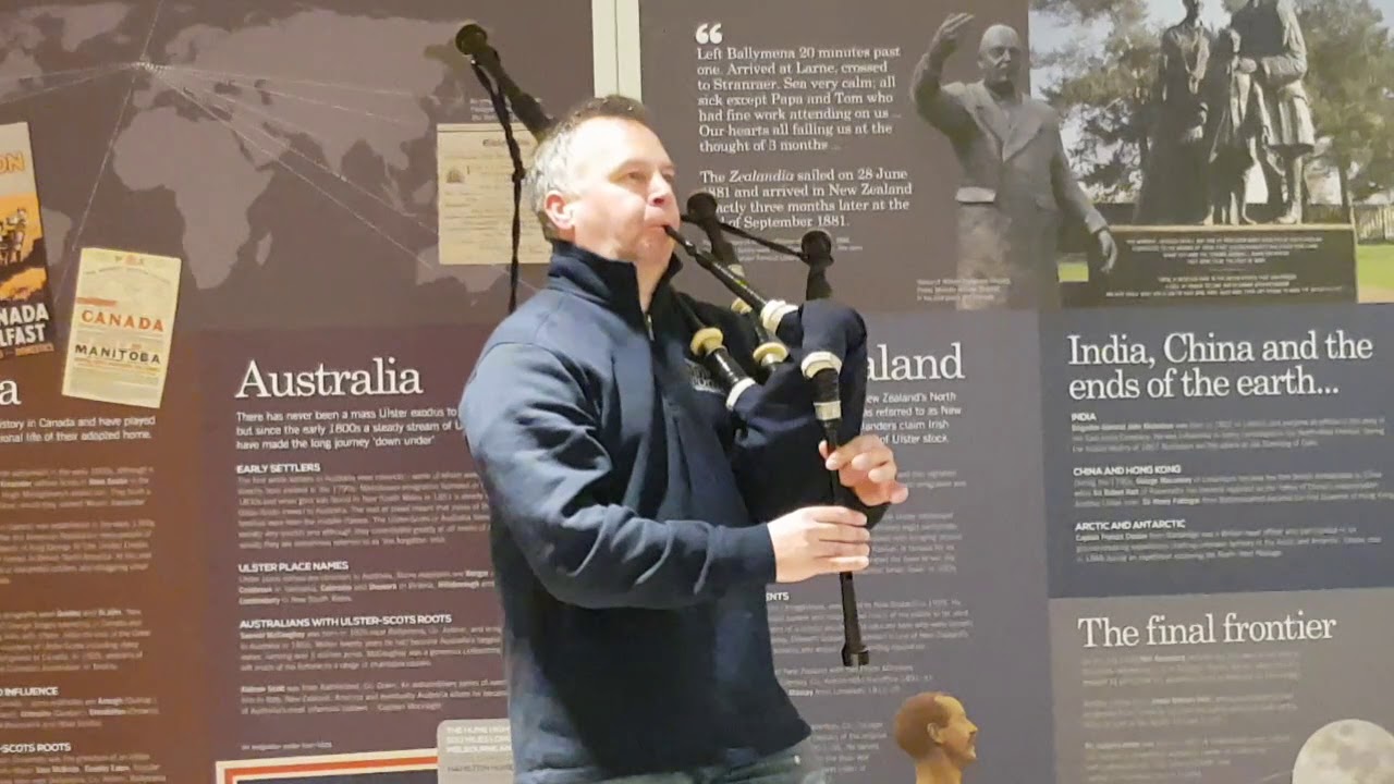 Stuart Liddell, solo set. Belfast 2020.